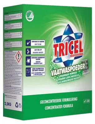 Produktbild von Tricel Profi-Spülmaschinenpulver (2x 5kg)