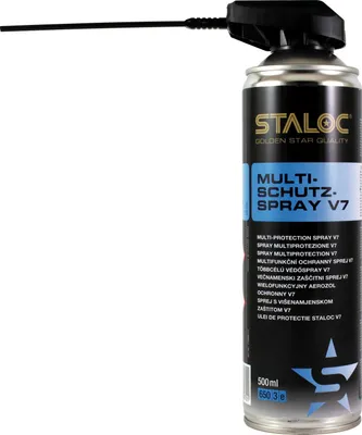 Immagine prodotto di Staloc Olio multiprotezione V7 Olio multiprotezione, spray multifunzione 500 ml spray