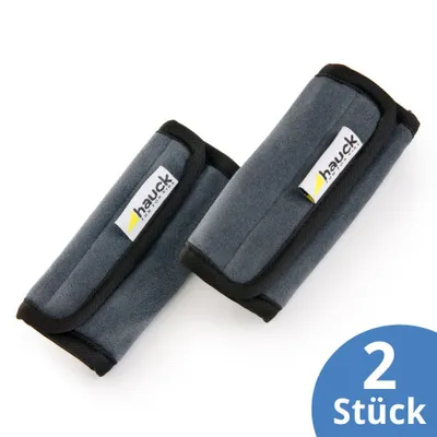 Produktbild von Hauck Smooth Me Gurtpolster 2 Stück - Beidseitig verwendbar, Sommer- und Winterseite, Klettverschluss