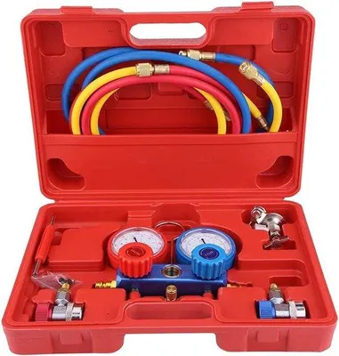 Image de Kit de distribution pour climatisation R134A avec 15 m de tuyau