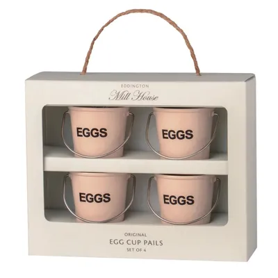 Produktbild von Eimer Eierbecher in creme im 4er Set