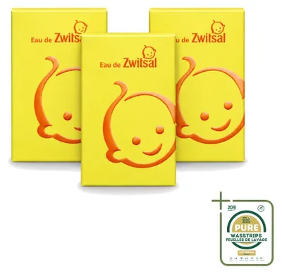 Productafbeelding van 3 x Zwitsal Eau de Toilette - Vertrouwde geur - 95 ml - Voorraadverpakking - 3 stuks