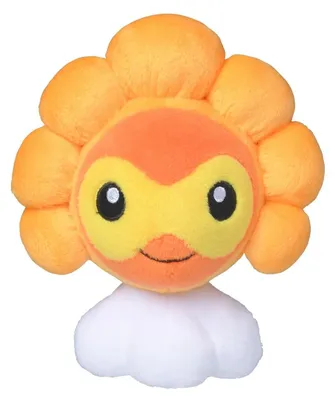 Produktbild von Pokemon Formeo (Sonnenform) Kuscheltier - 13 cm Plüschtier Castform