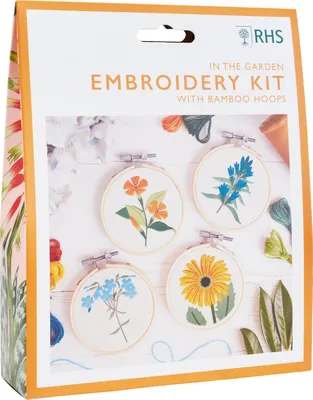 Produktbild von RHS Embroidery Kit In the Garden