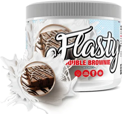 Produktbild von Sinob Flasty Geschmackspulver - 250g - Double Brownie