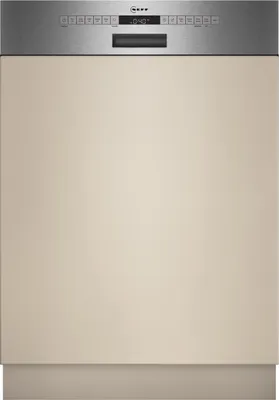 Produktbild von Neff S145ECS06E, Teilintegriert, Standardgröße (60 cm), Edelstahl, Tasten, 1,75 m, 1,65 m