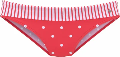 Produktbild von s.Oliver Bikini-Hose rot-weiß Größe 38