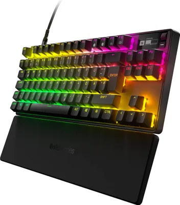 Produktbild von Steelseries Apex Pro TKL, Kabelgebunden, USB, Mechanischer Switch, QWERTZ, RGB-LED, Schwarz