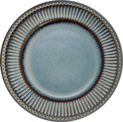 Produktbild von Greengate Alice oyster Speiseteller blue 26,5cm