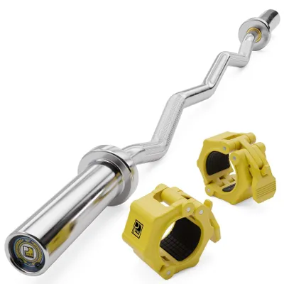Imagen del producto de Acero cromado, 120 cm, 10 kg, diámetro 50 mm, para entrenamiento de fuerza