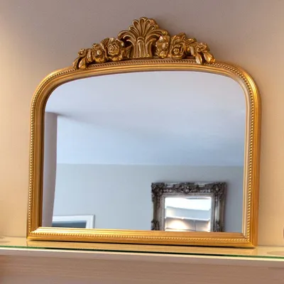 Image de Miroir mural Milton & Oldbrook 76 x 68 cm Melnik Gold
