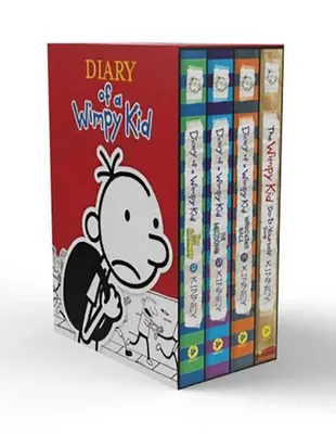 Immagine prodotto di Diary of a Wimpy Kid Box of Books 12-14 Plus the Wimpy Kid Do-It-Yourself Book