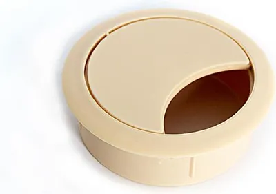 Produktbild von 60-mm-Kabeldurchführung aus Birke/Ahorn-Kunststoff