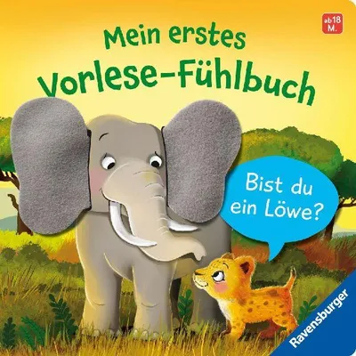 Produktbild von Mein erstes Vorlese-Fühlbuch: Bist du ein Löwe?