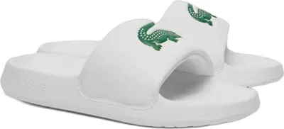 Produktbild von Lacoste Badelatschen Serve Slide 1.0 Herren Weiß Grün