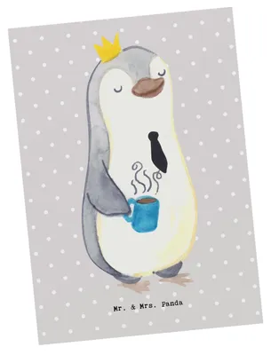 Produktbild von Mr. & Mrs. Panda Postkarte Abteilungsleiter Herz - Grau Pastell - Geschenk, Büro, bildkarte, Postkarten, Ansichtskarte, Ansichtskarten, Führungskraft, Montagmorgen