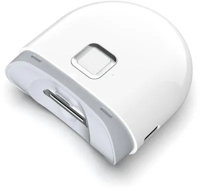 Productafbeelding van Elektrische nagelknipper voor senioren en kinderen - Kunststof/roestvrij staal - Wit