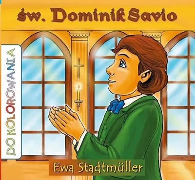 Productafbeelding van Św. Dominik Sawio - kolorowanka - Ewa Standmuller