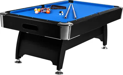 Produktbild von 7ft Billardtisch (Maße 214x122x82 cm) Pool Billiard Billard Billiardtisch 7 Fuß