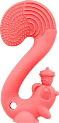 Immagine prodotto di Mombella teether per bambini scoiattolo rosso