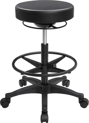 Produktbild von SONGMICSSitzhocker, 360° Drehstuhl, höhenverstellbar schwarz