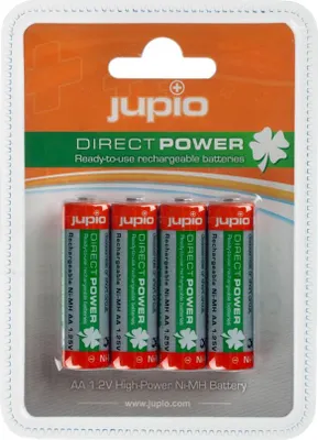 Produktbild von Jupio JUPIODPAA2100, 2100 mAh, Nickel-Metallhydrid (NiMH)