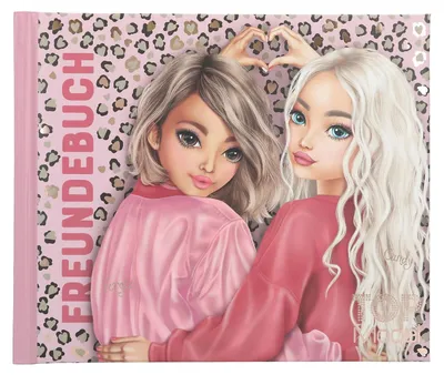 Produktbild von Depesche TOPModel Leoheart Freundebuch in Rosa, 108 Seiten zum Eintragen und Verzieren