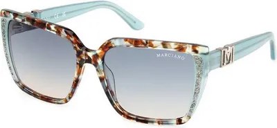 Image de Guess Marciano Gm00012 Lunettes de soleil pour femmes Vert Dégradé Bleu Homme Vert Dégradé Bleu