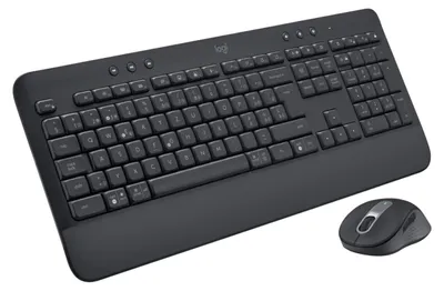 Produktbild von Logitech Signature MK650 Combo for Business, Kabellos, Bluetooth, Membran Key Switch, QWERTZ, Graphit, Maus enthalten