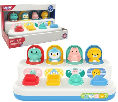 Image de WOOPIE BABY Jouet éducatif « Animaux qui surgissent » POP-UP