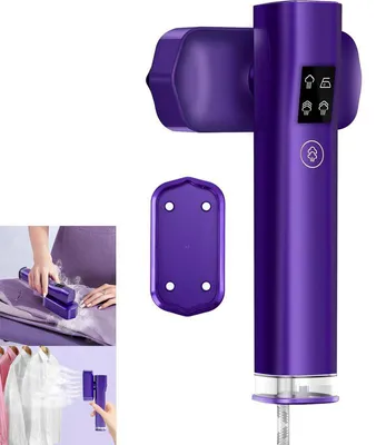 Produktbild von Dampfglätter, 2 in 1 Handdampfbügeleisen für Kleidung, 1200 W tragbarer Dampfglätter für Reisen, 4 Bügelmodi, 15 Sekunden schnelle Aufheizzeit