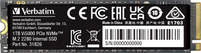 Produktbild von Verbatim Vi5000 M.2 SSD      1TB PCIe4 NVMe                 31826