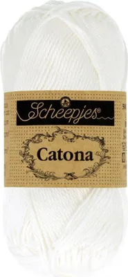 Produktbild von Scheepjes Catona 10g (106) - Snow White