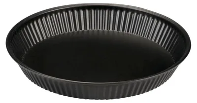 Zdjęcie produktu dla FORMEGOLOSE, forma do ciast o średnicy 28 cm, wykonana ze stali, z podwójną powłoką antyadhezyjną, kolor: szary