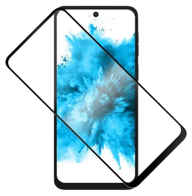 Produktbild von FIXED FullGlue-Hülle für Motorola Moto G55 5G schwarz