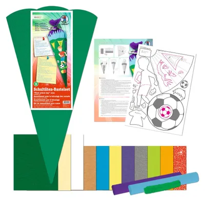 Produktbild von URSUS 9850008, Junge, Schwarz, Blau, Grün, Violett, Rot, Gelb, Abbildung, Karton, Hexagonal, Tape