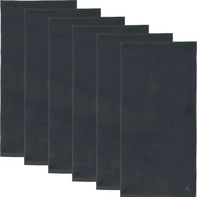 Produktbild von Erwin Müller Handtuch Heidenheim" 6er-Pack anthrazit 58x120 cm"