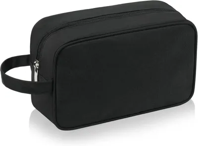Produktbild von Kulturbeutel für Männer, Große Wasserdichte Reisetasche, Schwarz, für Reisen
