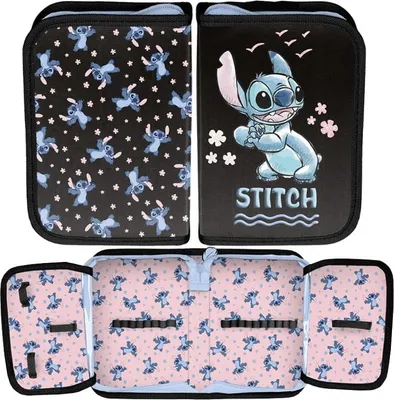 Produktbild von Paso | Schulrucksack Disney Stitch - Himmelblau - Einfache Handhabung - Robustes Design - Ideal für die Schule