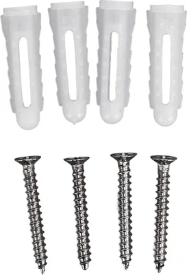 Produktbild von Wandhalter für Topfdeckel aus Eisen, wandmontierter Halter für Pfannendeckel, 2er-Pack mit 4 Schrauben und 4 Erweiterungsstopfen zur platzsparenden Aufbewahrung an Küchenschranktüren