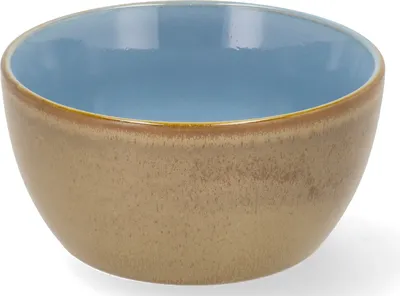 Produktbild von BITZ 26841, Salatschüssel, Rund, Steingut, Grün, Holz, 0,6 l, -18 °C