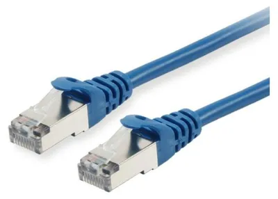 Image de Equip Patchkabel Cat6 S/FTP 2xRJ45 2.00m blau LSZH Polybeutel