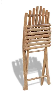 Produktbild von vidaXL Gartenstühle Bambus 4 Stk.