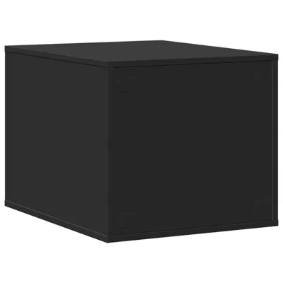 Produktbild von Katzenklo Schwarz 47x59x42 cm Holzwerkstoff