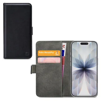 Productafbeelding van Mobilize Classic Gelly Wallet Book Case Apple iPhone 17 Black