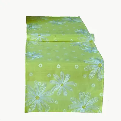 Produktbild von Tischwäsche Druck und Stickerei Blumen Tischläufer Frühling Sommer 40 x 140 cm