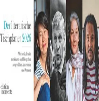 Produktbild von Issel, U: Der literarische Tischplaner 2026 - Wochenkalender