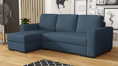 Obrázek produktu pro Sedačka na každodenní spaní BUCKY - tmavá modrá