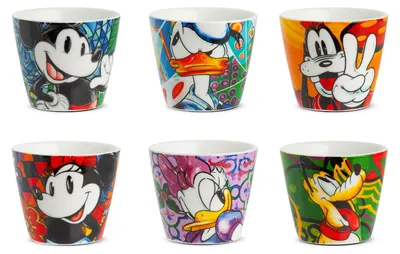 Produktbild von Gilde Disney Porzellan Espressobecher forever & ever, 6er Set
