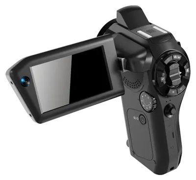 Obrázek produktu pro INF Vlogovací kamera s výklopným displejem 3.0-inch HD IPS, 12MP snímačem, 4K/60FPS, 5K/30FPS a 16x digitálním zoomem Černá